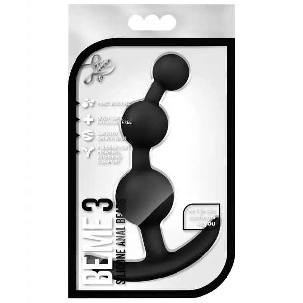 Blush Luxe Be Me 3 - Black - Anal Products