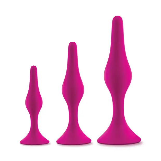 Blush Luxe Beginner Plug Kit - Pink - Anal Products