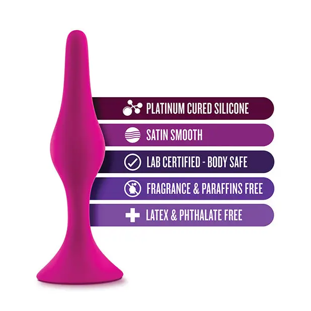 Blush Luxe Beginner Plug Medium - Pink - Anal Products