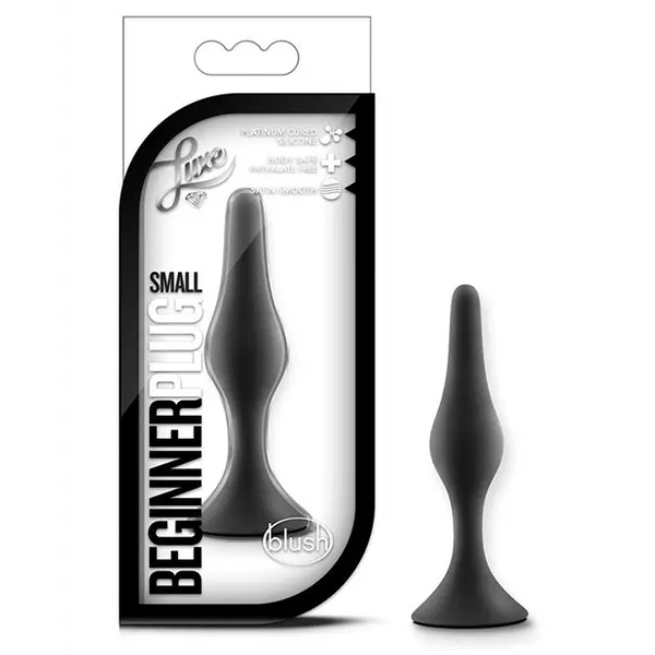 Blush Luxe Beginner Plug Small - Black - Anal Products