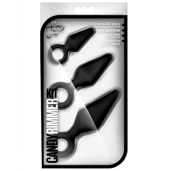 Blush Luxe Night Rimmer Kit - Black - Anal Products