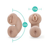 Blush M for Men Soft and Wet Double Trouble Glow in the Dark - Ivory - Dolls & Masturbators