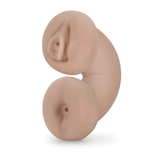 Blush M for Men Soft and Wet Double Trouble Glow in the Dark - Ivory - Dolls & Masturbators