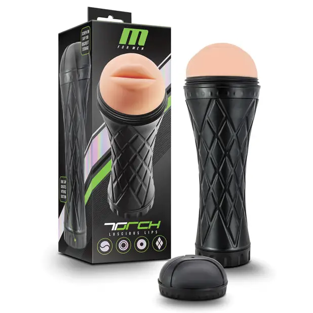 Blush M for Men The Torch Luscious Lips - Vanilla - Dolls & Masturbators