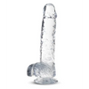 Blush Naturally Yours 6’’ Crystalline Dildo - Diamond - Dongs & Dildos