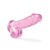 Blush Naturally Yours 6’’ Crystalline Dildo - Rose - Dongs & Dildos
