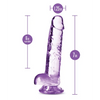 Blush Naturally Yours 7’’ Crystalline Dildo - Amethyst - Dongs & Dildos