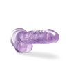 Blush Naturally Yours 7’’ Crystalline Dildo - Amethyst - Dongs & Dildos