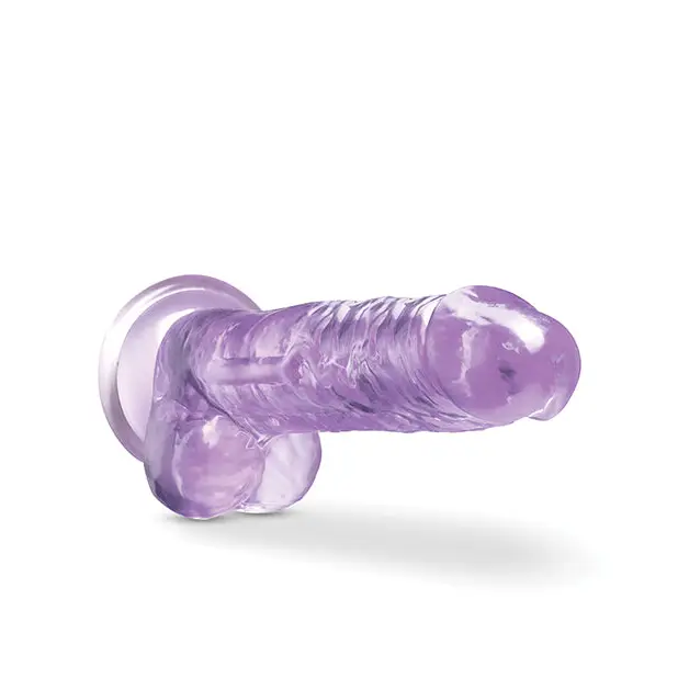 Blush Naturally Yours 7’’ Crystalline Dildo - Amethyst - Dongs & Dildos