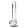 Blush Naturally Yours 7’’ Crystalline Dildo - Diamond - Dongs & Dildos