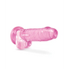 Blush Naturally Yours 7’’ Crystalline Dildo - Rose - Dongs & Dildos
