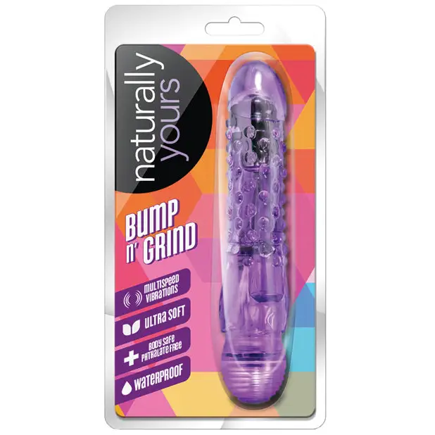 Blush Naturally Yours Bump N Grind - Purple - Vibrators