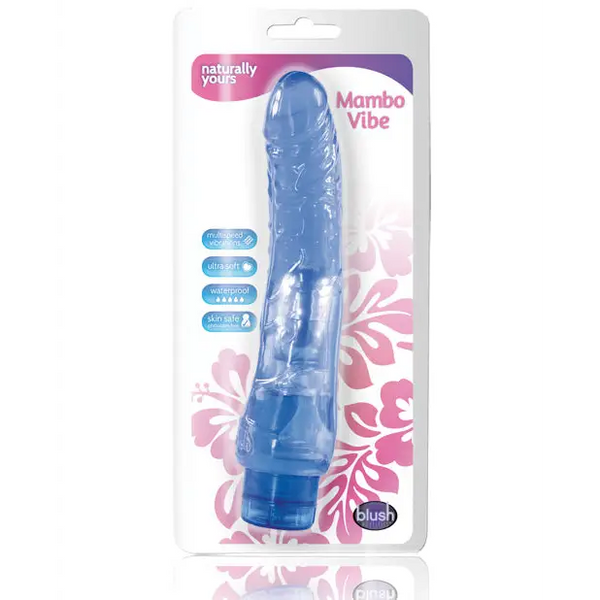Blush Naturally Yours Mambo Vibe - Blue - Vibrators