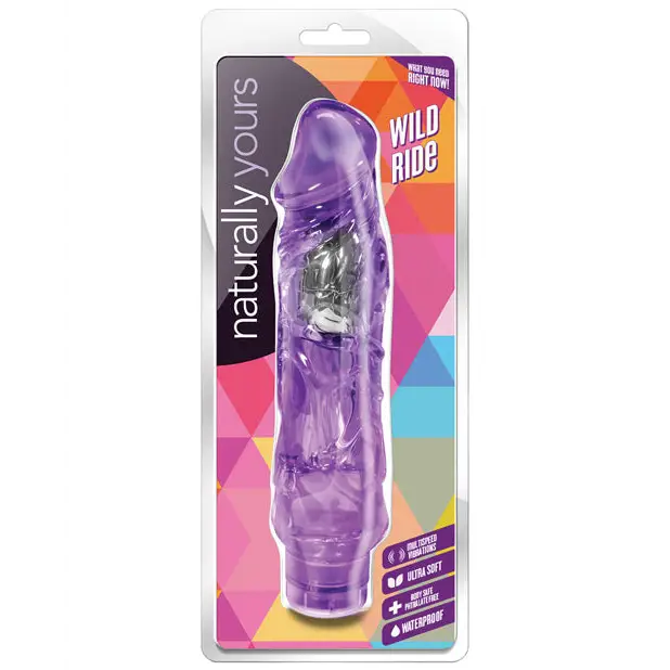 Blush Naturally Yours Wild Ride - Purple - Vibrators