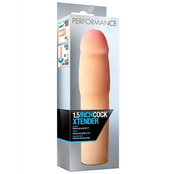 Blush Performance 1.5’’ Cock Xtender - Flesh - Penis Enhancement
