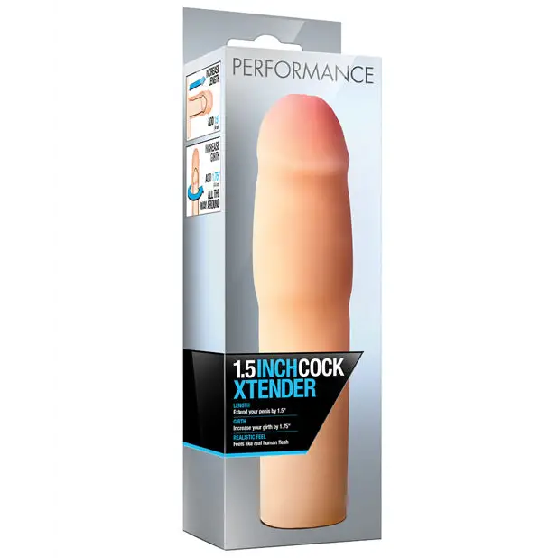 Blush Performance 1.5’’ Cock Xtender - Flesh - Penis Enhancement