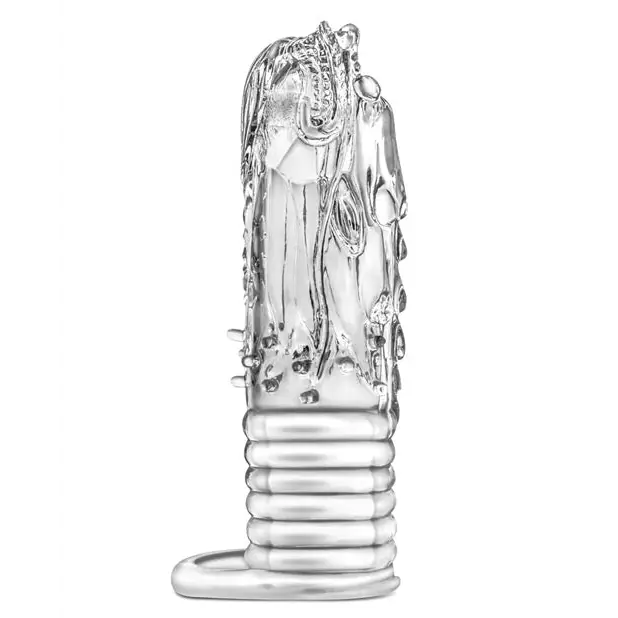 Blush Performance Enter the Dragon Penis Sleeve - Clear - Penis Enhancement