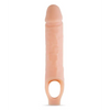 Blush Performance Plus 10’’ Silicone Cock Sheath Penis Extender - Flesh - Penis Enhancement