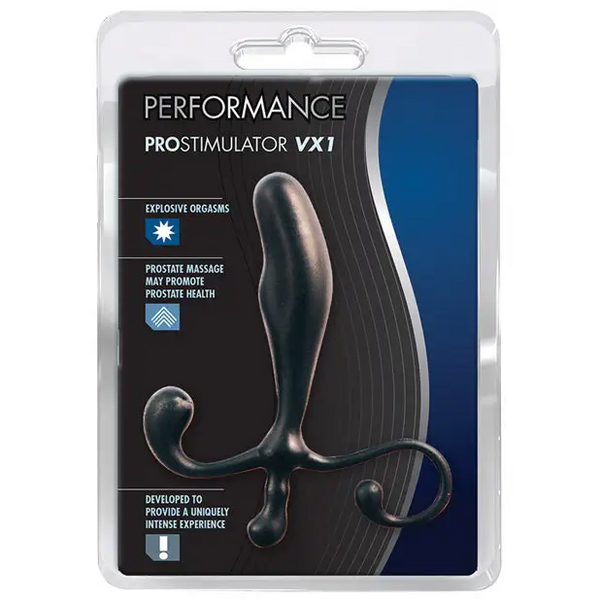 Blush Performance Prostate Massager - Black - Anal Products