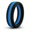 Blush Performance Silicone Go Pro Cock Ring - Black/Blue - Penis Enhancement
