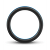 Blush Performance Silicone Go Pro Cock Ring - Black/Blue - Penis Enhancement