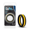 Blush Performance Silicone Go Pro Cock Ring - Black/Gold - Penis Enhancement
