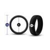 Blush Performance Silicone Go Pro Cock Ring - Black - Penis Enhancement