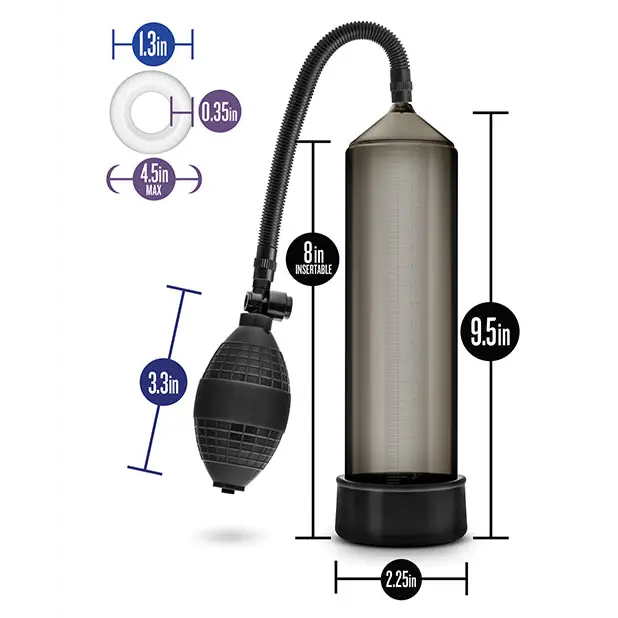 Blush Performance VX101 Male Enhancement Pump - Black - Penis Enhancement