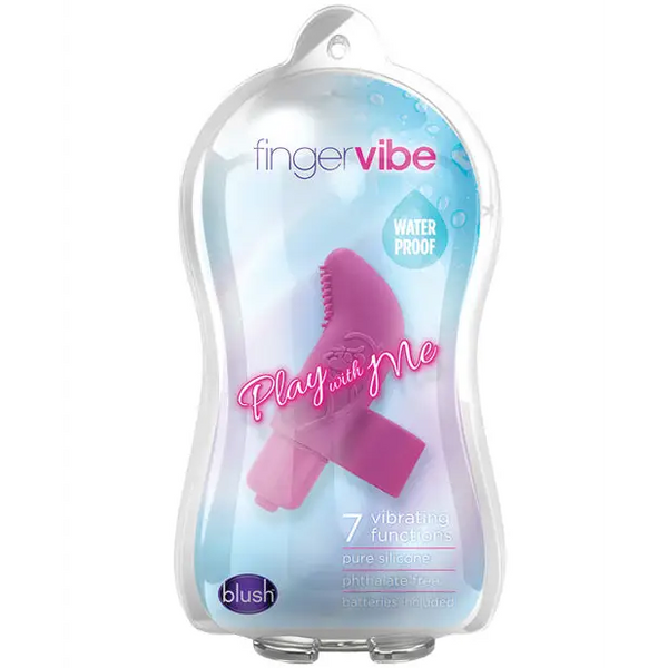 Blush Play With Me Finger Vibe - Lavender - Stimulators