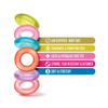 Blush Play With Me King of the Ring - Asst. Colors Set of 6 - Penis Enhancement