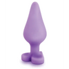 Blush Play With Me Naughty Candy Heart Do Me Now Plug - Purple - Anal Products