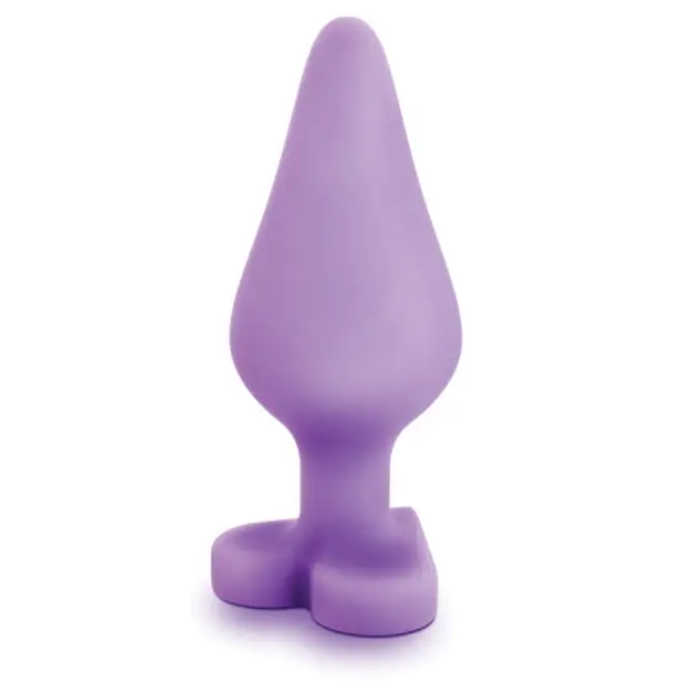 Blush Play With Me Naughty Candy Heart Do Me Now Plug - Purple - Anal Products