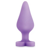 Blush Play With Me Naughty Candy Heart Do Me Now Plug - Purple - Anal Products