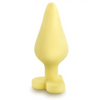 Blush Play With Me Naughty Candy Heart Spank Me Plug - Yellow - Anal Products