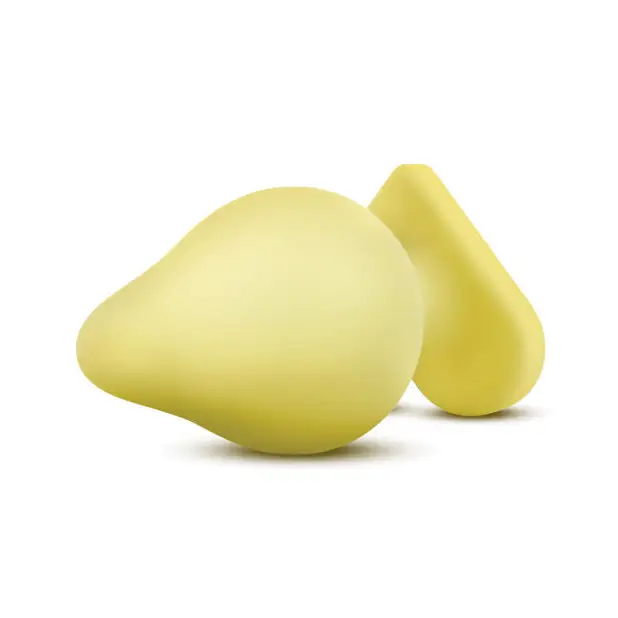 Blush Play With Me Naughty Candy Heart Spank Me Plug - Yellow - Anal Products