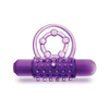 Blush Play With Me the Player Vibrating Double Strap Cockring - Purple - Stimulators