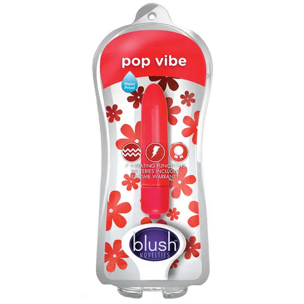 Blush Pop Vibe - 10 Function Cherry Red - Vibrators