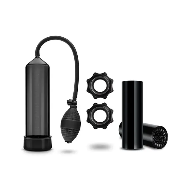 Blush Quickie Kit - Thick Cock Black - Stimulators