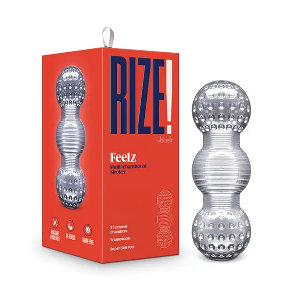 Blush Rize Feelz - Clear - Dolls & Masturbators