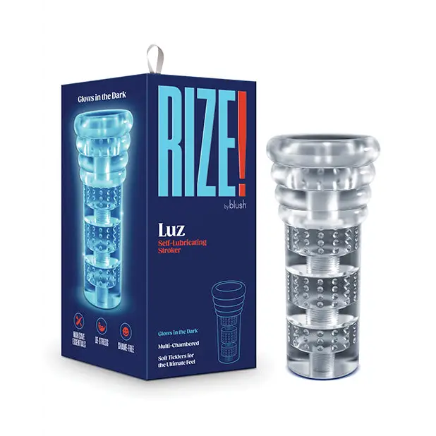Blush Rize Luz - Clear - Dolls & Masturbators