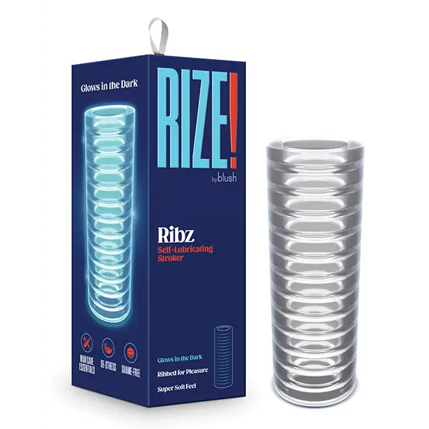 Blush Rize Ribz - Clear - Dolls & Masturbators