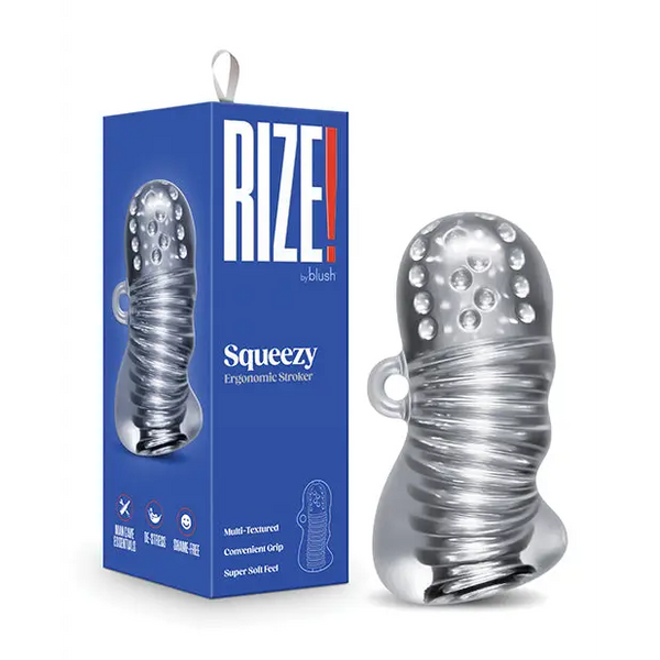 Blush Rize Squeezy - Clear - Dolls & Masturbators