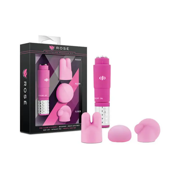 Blush Rose Revitalize Massage Kit - Pink - Vibrators
