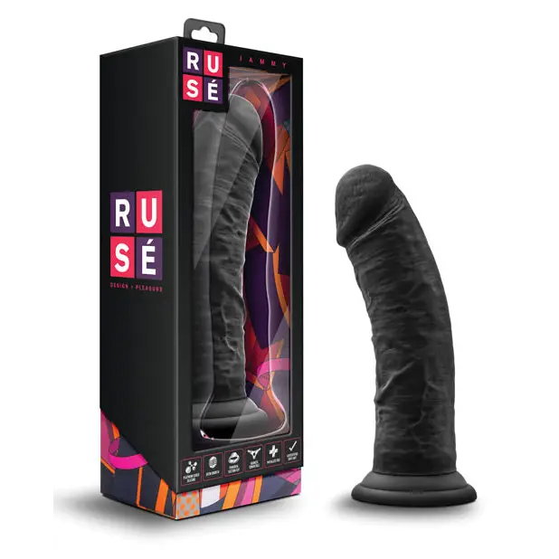 Blush Ruse Jammy - Black - Dongs & Dildos