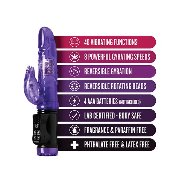 Blush Sexy Things Flutter Rabbit - Purple - Vibrators