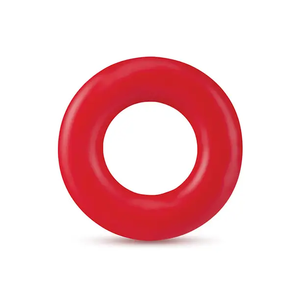 Blush Stay Hard Donut Rings - Red Pack of 2 - Penis Enhancement