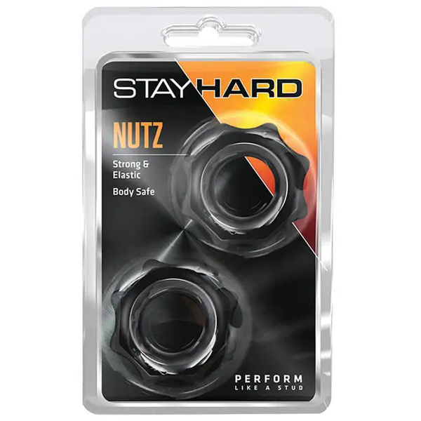 Blush Stay Hard Nutz - Black - Penis Enhancement