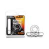 Blush Stay Hard Super Clitifier Cock Ring - Clear - Stimulators