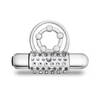 Blush Stay Hard Super Clitifier Cock Ring - Clear - Stimulators