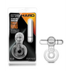 Blush Stay Hard Vibrating Tongue Ring - 10 Function Clear - Penis Enhancement